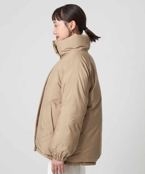 タフタ リバーシブル ダウン ウォッシャブル 撥水（ダウンジャケット