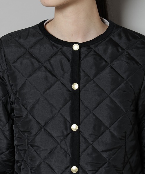 Traditional Weatherwear（トラディショナルウェザーウェア）の「Traditional Weatherwear/ARKLEY（ノーカラージャケット・レディース・ブラック・32/34）」の14枚目の写真