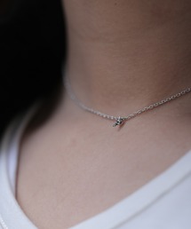 KONRON（コンロン）の「「KONRON/コンロン」ミニスカル ネックレス w/ホワイトダイヤモンド（ネックレス）」