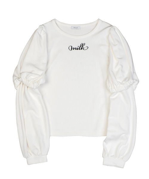 MILK(ミルク)の「Double Puff トップス(Tシャツ/カットソー・レディース・B/A/C・FREE)」の4枚目の写真