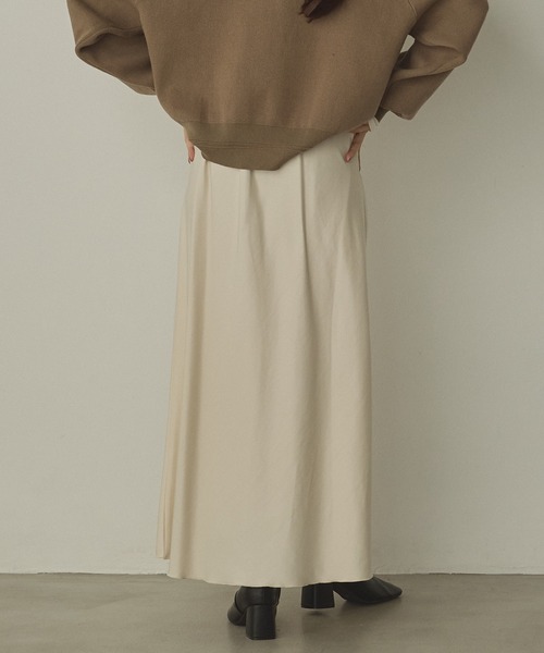hunch（ハンチ）の「ビンテージサテン ナロースカート（スカート・レディース・アイボリー/ライトブラック/ダークブラウン系・FREE）」の8枚目の写真