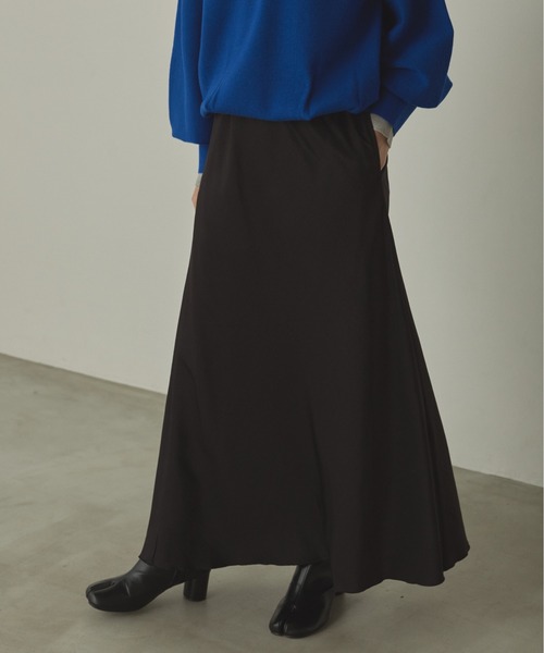 hunch（ハンチ）の「ビンテージサテン ナロースカート（スカート・レディース・アイボリー/ライトブラック/ダークブラウン系・FREE）」の18枚目の写真