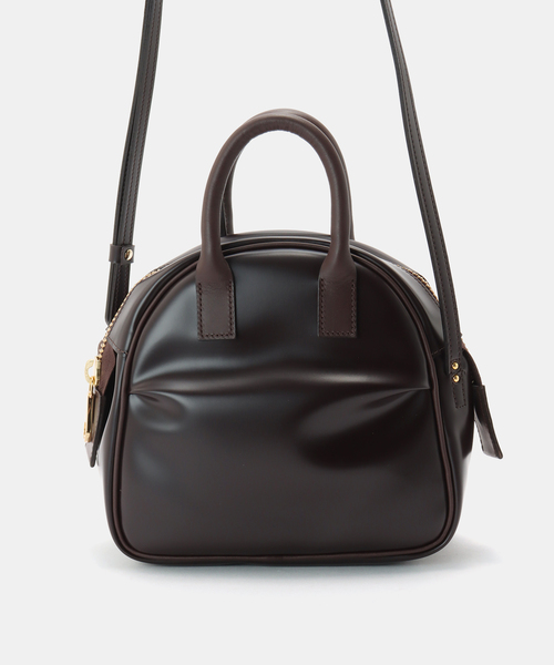 Spick & Span(スピックアンドスパン)の「PIENI / ピエニ 別注BOSTON with strap*(ショルダーバッグ・レディース・ブラウン・FREE)」の7枚目の写真