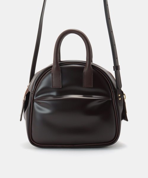 Spick & Span(スピックアンドスパン)の「PIENI / ピエニ 別注BOSTON with strap*(ショルダーバッグ・レディース・ブラウン・FREE)」の9枚目の写真