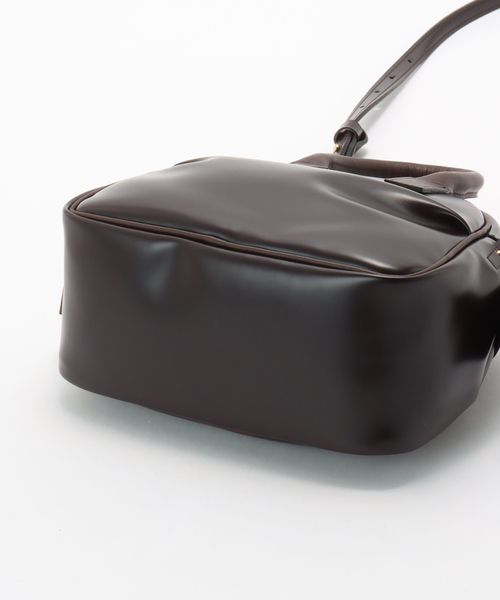 Spick & Span(スピックアンドスパン)の「PIENI / ピエニ 別注BOSTON with strap*(ショルダーバッグ・レディース・ブラウン・FREE)」の10枚目の写真