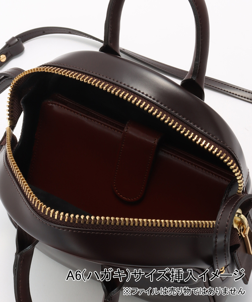 Spick & Span(スピックアンドスパン)の「PIENI / ピエニ 別注BOSTON with strap*(ショルダーバッグ・レディース・ブラウン・FREE)」の12枚目の写真