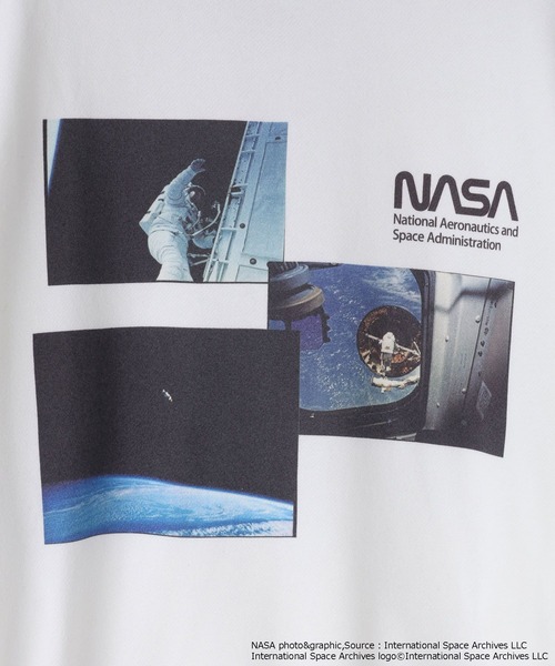 LOWRYS FARM（ローリーズファーム）の「【LFM(U)】NASAスウェットクルー　 598336（スウェット・メンズ・ブルー/ブラック/ホワイト・MEDIUM/LARGE）」の8枚目の写真