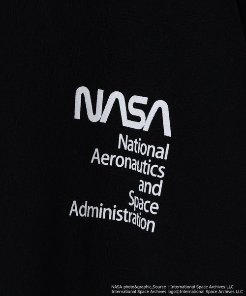 LOWRYS FARM（ローリーズファーム）の「【LFM(U)】NASAスウェットクルー　 598336（スウェット・メンズ・ブルー/ブラック/ホワイト・MEDIUM/LARGE）」の11枚目の写真