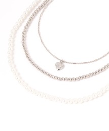 niko and... | 3SETマルチビーズネックレス(ネックレス)