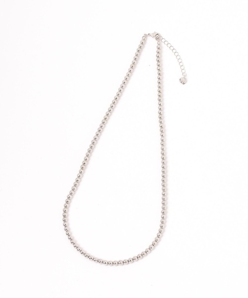 niko and...（ニコアンド）の「3SETマルチビーズネックレス（ネックレス・レディース・レッド/ホワイト/イエロー/グレー・0）」の9枚目の写真