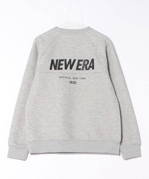 NEW ERA(ニューエラ)の「NEW ERA/ニューエラ テックスウェット クルーネック トレーナー 14674796/14674797(スウェット・メンズ・グレー/ブラック・M/L/2XL/XL)」の3枚目の写真