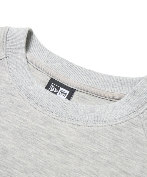 NEW ERA(ニューエラ)の「NEW ERA/ニューエラ テックスウェット クルーネック トレーナー 14674796/14674797(スウェット・メンズ・グレー/ブラック・M/L/2XL/XL)」の4枚目の写真