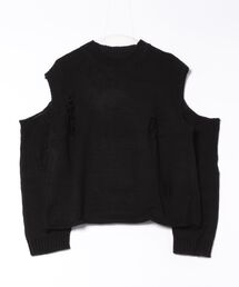 Torenia（トレニア）の「Torenia/トレニア/ダメージニットベスト（ニット/セーター）」