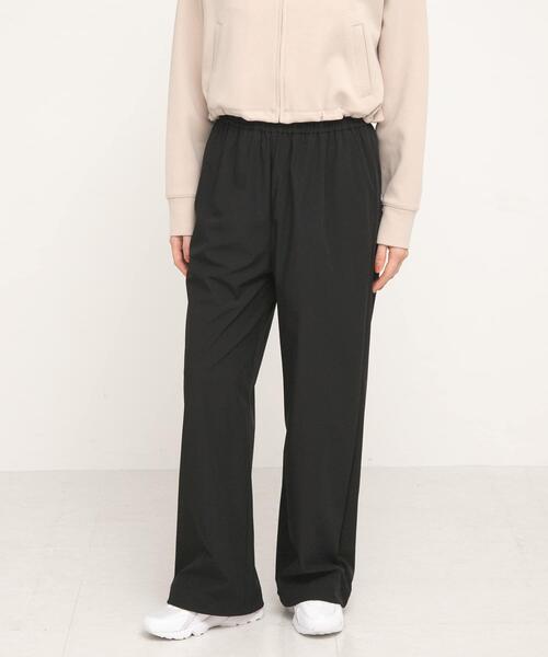 URBAN RESEARCH Sonny Label(アーバンリサーチサニーレーベル)の「SLAB Stringhem Easy Pants(その他パンツ・レディース・ブラック/チャコールグレー・S-M/M-L)」の3枚目の写真