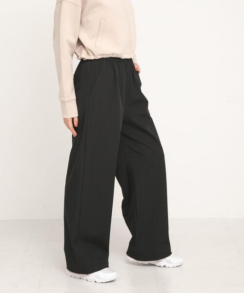 URBAN RESEARCH Sonny Label(アーバンリサーチサニーレーベル)の「SLAB Stringhem Easy Pants(その他パンツ・レディース・ブラック/チャコールグレー・S-M/M-L)」の5枚目の写真