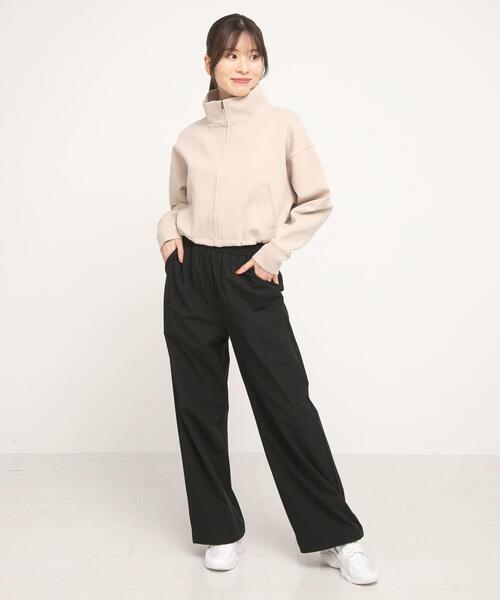 URBAN RESEARCH Sonny Label(アーバンリサーチサニーレーベル)の「SLAB Stringhem Easy Pants(その他パンツ・レディース・ブラック/チャコールグレー・S-M/M-L)」の7枚目の写真
