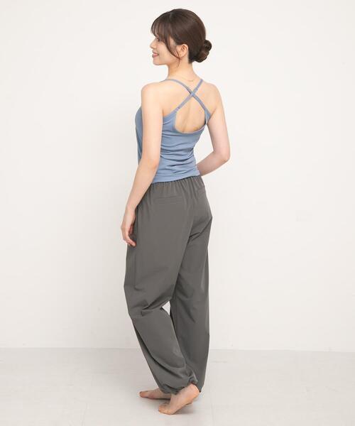 URBAN RESEARCH Sonny Label(アーバンリサーチサニーレーベル)の「SLAB Stringhem Easy Pants(その他パンツ・レディース・ブラック/チャコールグレー・S-M/M-L)」の21枚目の写真