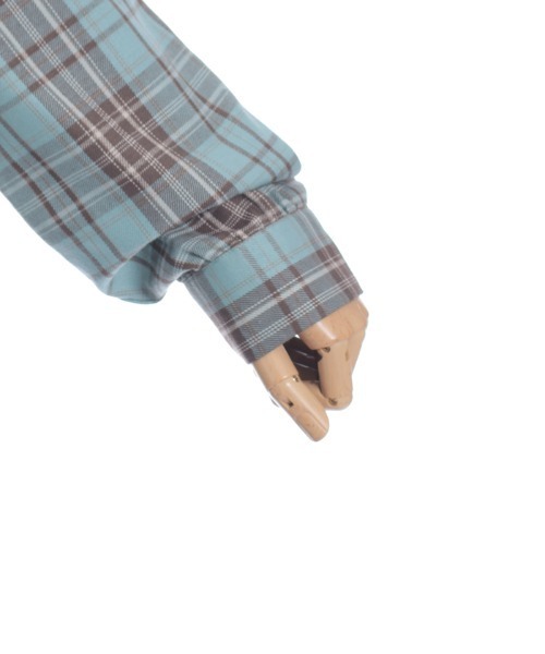 タータンチェック肩開ワンピース（ワンピース）｜axes femme