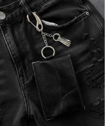 Burner（バーナー）の「【Leathen Leather（レーセンレザー）】マグネット式＆コインケース付きキーケース oku-keycase-5-10（キーケース/キーアクセサリー）」