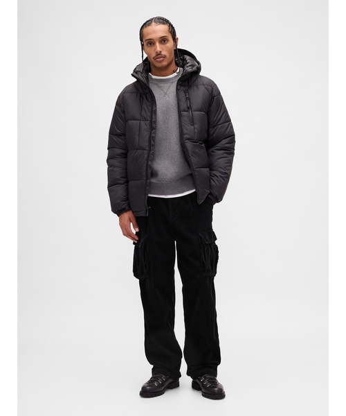 GAP（ギャップ）の「バギー コーデュロイ カーゴパンツ（カーゴパンツ・メンズ・ブラック/カーキ/アイボリー・XS/S/M/L/XL）」の6枚目の写真