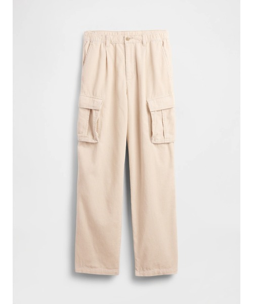 GAP（ギャップ）の「バギー コーデュロイ カーゴパンツ（カーゴパンツ・メンズ・ブラック/カーキ/アイボリー・XS/S/M/L/XL）」の8枚目の写真