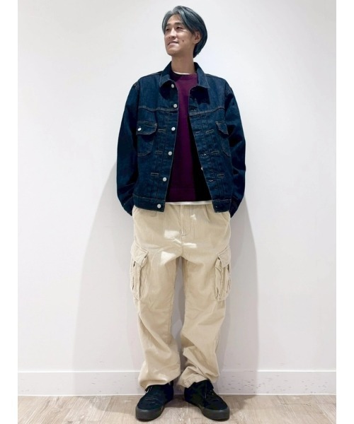 GAP（ギャップ）の「バギー コーデュロイ カーゴパンツ（カーゴパンツ・メンズ・ブラック/カーキ/アイボリー・XS/S/M/L/XL）」の14枚目の写真