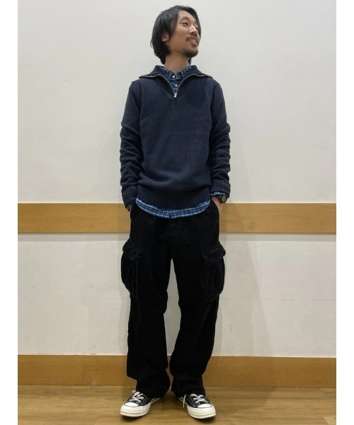 GAP（ギャップ）の「バギー コーデュロイ カーゴパンツ（カーゴパンツ・メンズ・ブラック/カーキ/アイボリー・XS/S/M/L/XL）」の15枚目の写真