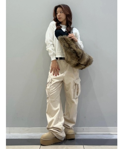 GAP（ギャップ）の「バギー コーデュロイ カーゴパンツ（カーゴパンツ・メンズ・ブラック/カーキ/アイボリー・XS/S/M/L/XL）」の22枚目の写真