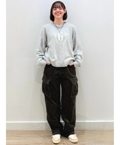 GAP（ギャップ）の「バギー コーデュロイ カーゴパンツ（カーゴパンツ・メンズ・ブラック/カーキ/アイボリー・XS/S/M/L/XL）」の19枚目の写真