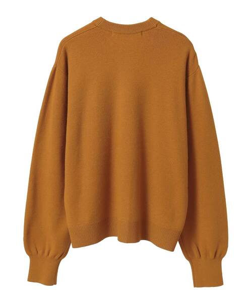 MELROSE claire(メルローズ クレール)の「【総針編みVネックカーディガン】(カーディガン/ボレロ・レディース・アイボリー/マスタード/チャコールグレー・FREE)」の9枚目の写真