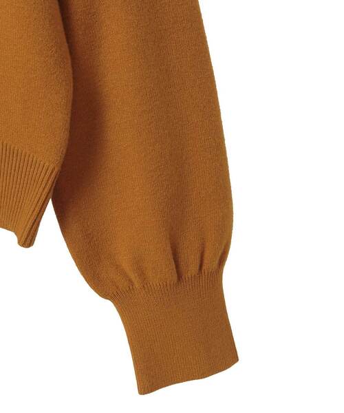 MELROSE claire(メルローズ クレール)の「【総針編みVネックカーディガン】(カーディガン/ボレロ・レディース・アイボリー/マスタード/チャコールグレー・FREE)」の13枚目の写真