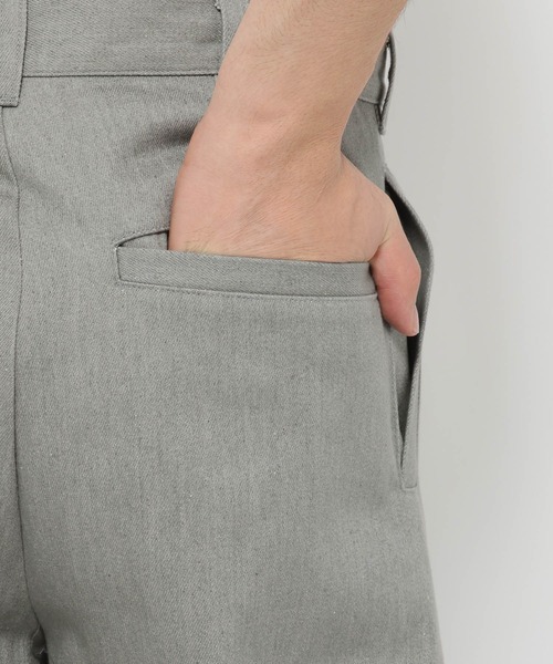HARE（ハレ）の「タックボタンデニムパンツ(HARE)（デニムパンツ・メンズ・グレー/ブラック・SMALL/MEDIUM）」の18枚目の写真