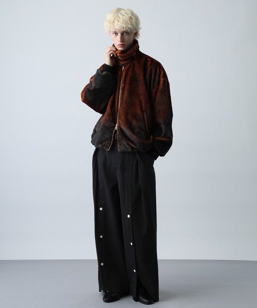 HARE（ハレ）の「タックボタンデニムパンツ(HARE)（デニムパンツ・メンズ・グレー/ブラック・SMALL/MEDIUM）」の22枚目の写真