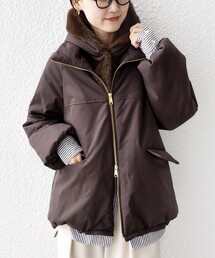 【WEB限定】2WAY フェイクファー 中綿 ブルゾン