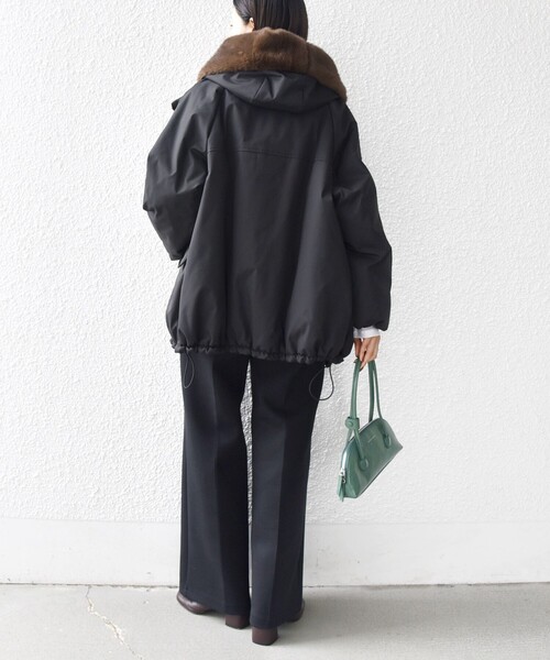 セール】【WEB限定】2WAY フェイクファー 中綿 ブルゾン（ブルゾン