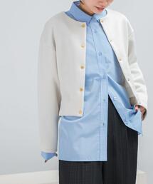 URBAN RESEARCH ROSSO WOMEN（アーバンリサーチ　ロッソ）の「ブライトダンボール釦デザインプルオーバー（その他トップス）」