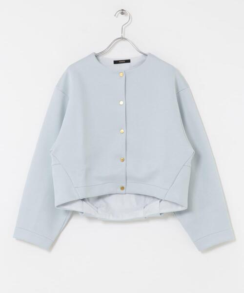 URBAN RESEARCH ROSSO WOMEN（アーバンリサーチ　ロッソ）の「ブライトダンボール釦デザインプルオーバー（その他トップス・レディース・ブラック/ブルー系その他/ベージュ系その他・FREE）」の16枚目の写真