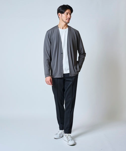 TETE HOMME(テットオム)の「格子柄1Bカーディガン(カーディガン/ボレロ・メンズ・チャコールグレー/グリーン/ネイビー・X-LARGE/LARGE/MEDIUM)」の10枚目の写真