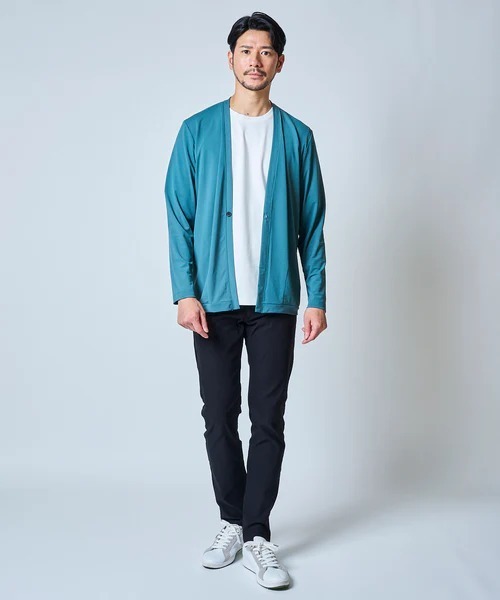 TETE HOMME(テットオム)の「格子柄1Bカーディガン(カーディガン/ボレロ・メンズ・チャコールグレー/グリーン/ネイビー・X-LARGE/LARGE/MEDIUM)」の11枚目の写真