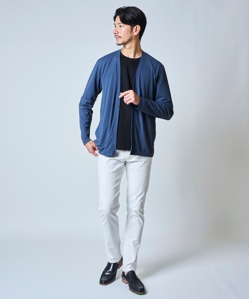 TETE HOMME(テットオム)の「格子柄1Bカーディガン(カーディガン/ボレロ・メンズ・チャコールグレー/グリーン/ネイビー・X-LARGE/LARGE/MEDIUM)」の12枚目の写真