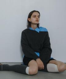 SENSE OF PLACE by URBAN RESEARCH | ボートネックヘアリーニット(ニット/セーター)