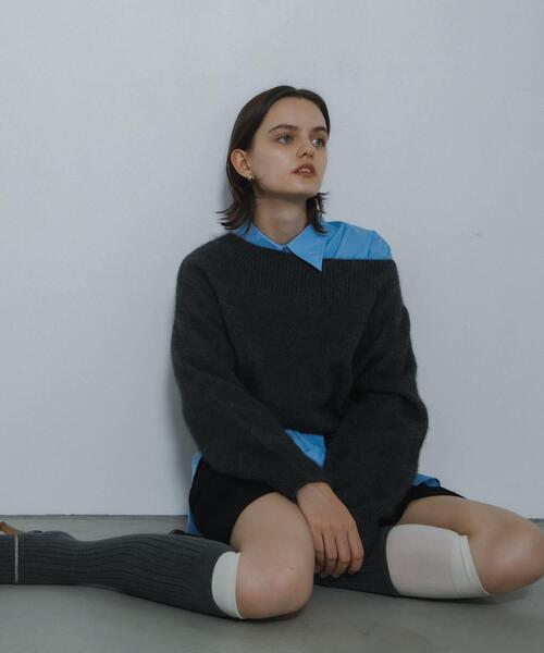 セール】ボートネックヘアリーニット（ニット/セーター）｜SENSE OF