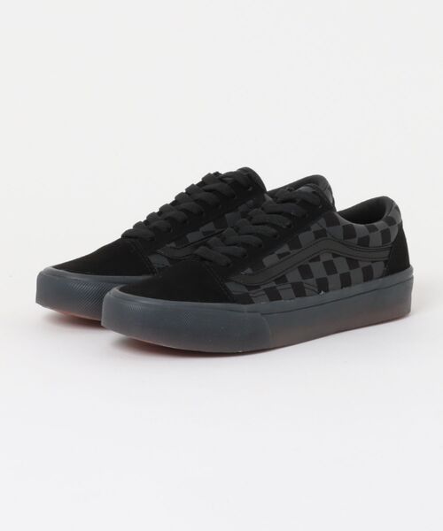 (限定モデル）VANS ULTRACUSH スニーカー ブラック/カモフラージュ VANS ヴァンズ OLD SKOOL オールドスクール V36CF CC TRANSLUCENT BLK