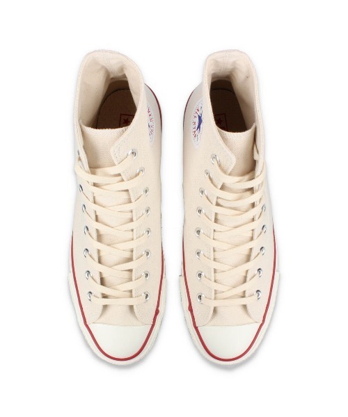 CONVERSE(コンバース)の「CONVERSE CANVAS ALL STAR J HI -MADE IN JAPAN- / コンバース キャンバス オールスター J HI -日本製- / 32068430(スニーカー・レディース・ホワイト・23cm/23.5cm/24cm/24.5cm/25cm/25.5cm/26cm/26.5cm/27cm/27.5cm/28cm/29cm/30cm/22.5cm)」の2枚目の写真