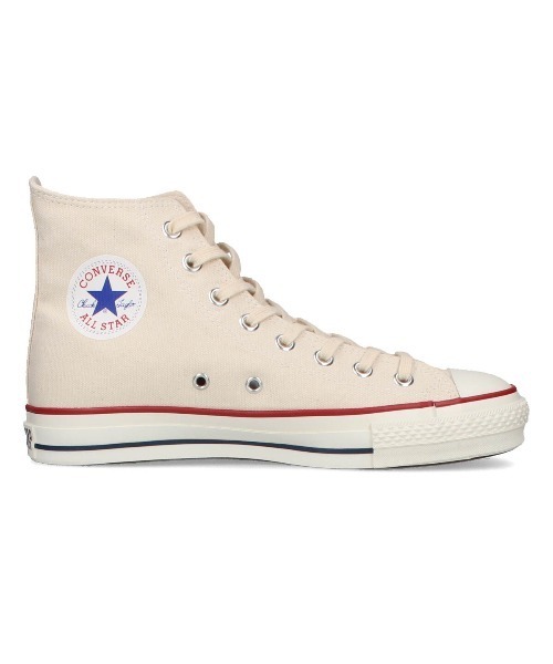 CONVERSE(コンバース)の「CONVERSE CANVAS ALL STAR J HI -MADE IN JAPAN- / コンバース キャンバス オールスター J HI -日本製- / 32068430(スニーカー・レディース・ホワイト・23cm/23.5cm/24cm/24.5cm/25cm/25.5cm/26cm/26.5cm/27cm/27.5cm/28cm/29cm/30cm/22.5cm)」の5枚目の写真