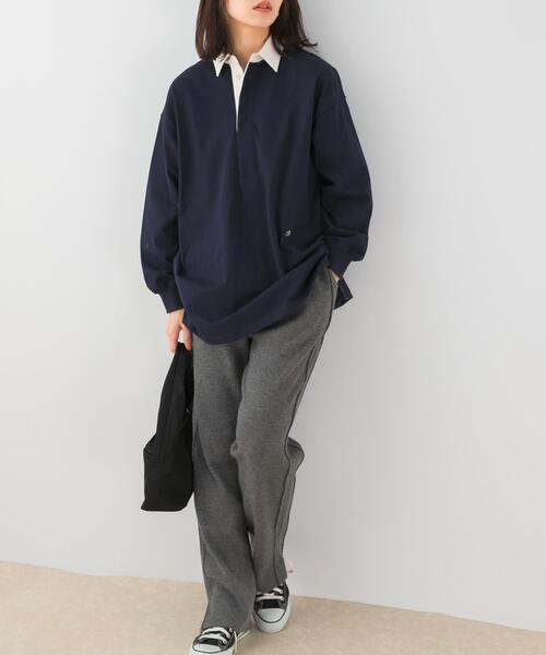 F by ROSSO(エフバイロッソ)の「F by ROSSO ウォッシャブル抗ピルニットパンツ(その他パンツ・レディース・ライトベージュ/チャコールグレー・FREE)」の19枚目の写真