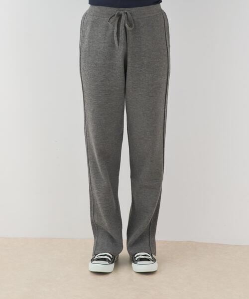F by ROSSO(エフバイロッソ)の「F by ROSSO ウォッシャブル抗ピルニットパンツ(その他パンツ・レディース・ライトベージュ/チャコールグレー・FREE)」の22枚目の写真