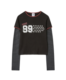 Midnight Move（ミッドナイトムーブ）の「star 89 t (black)（Tシャツ/カットソー）」