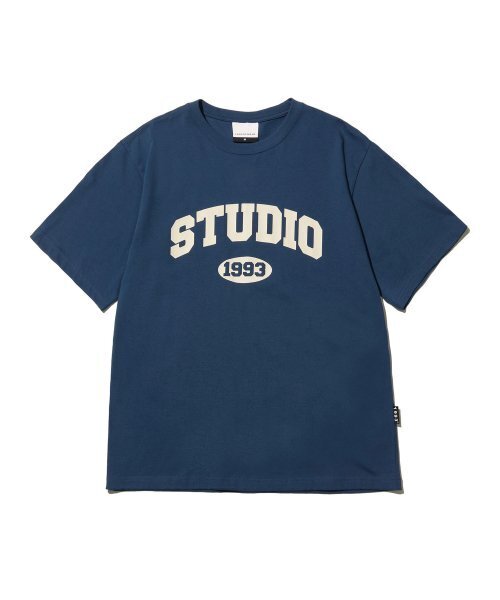 1993STUDIO（1993スタジオ）の「スタジオアーチロゴTシャツ_ブルー（Tシャツ/カットソー・レディース・その他・SMALL/MEDIUM/LARGE）」の2枚目の写真