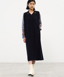 MURRAL（ミューラル）の「Sheer gradation shirt dress（ワンピース